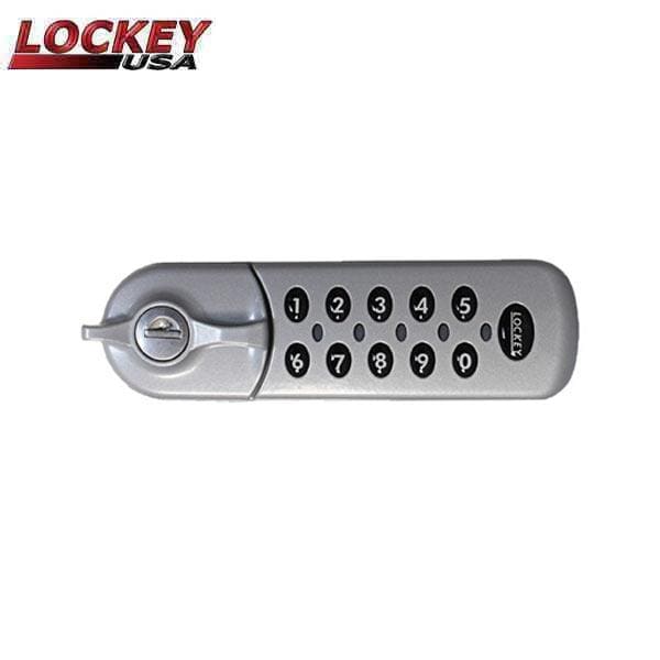 Lockey - EC784 - Flush Fit Electronic Cabinet Lock - Black - Vertical